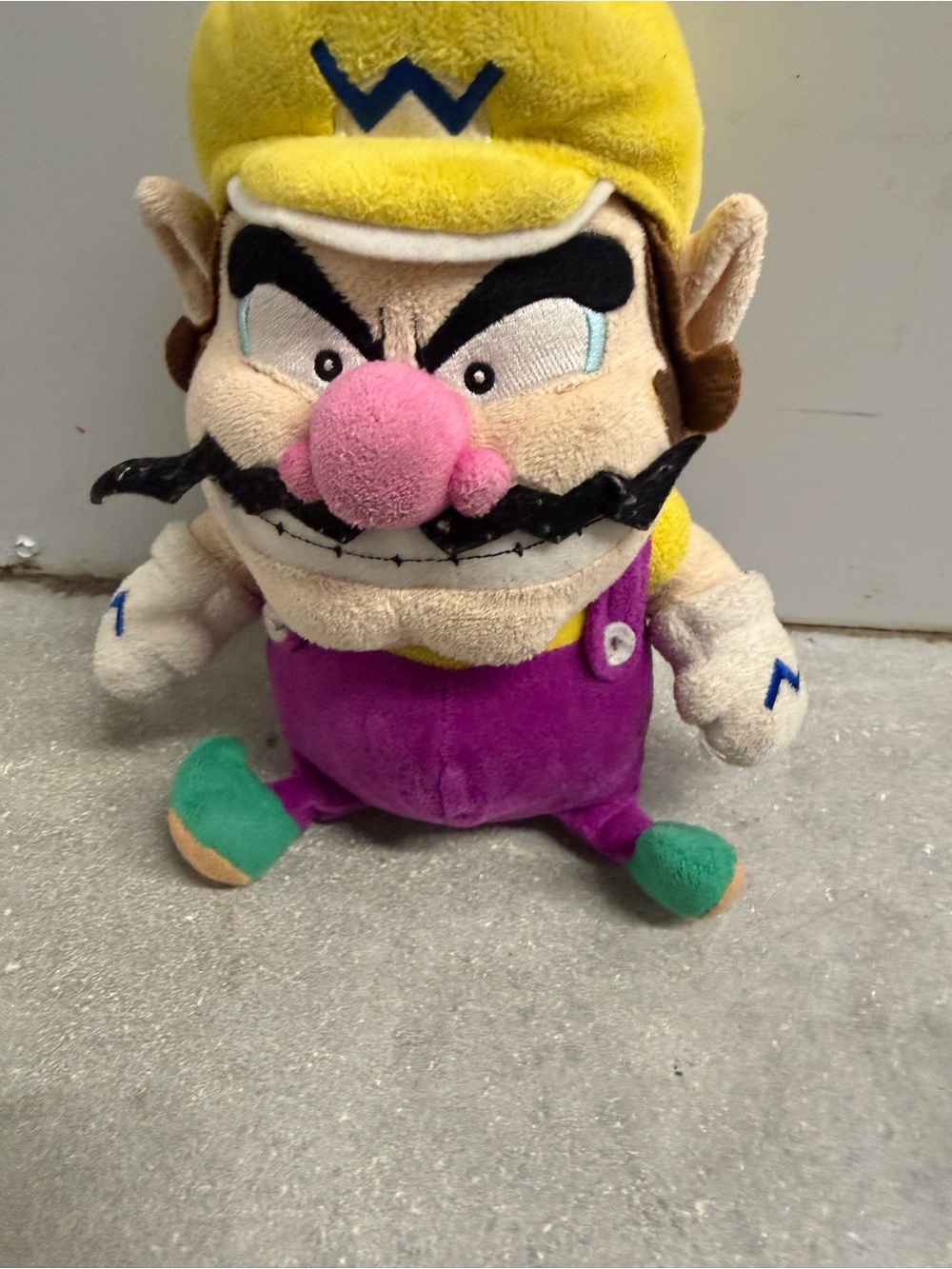 Super Mario Bros. series plush WARIO 9" stuffed toy doll